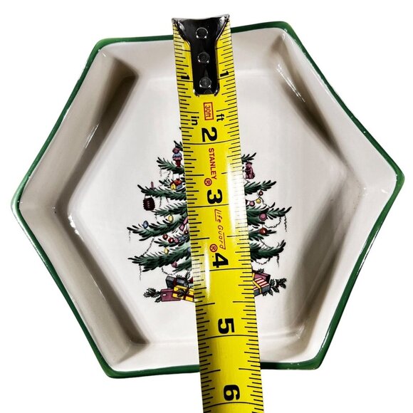 Vtg Spode Christmas Tree Dish Tray Cup Ashtray Mixed Lot of 3 Imperial Cookware - Picture 8 of 16